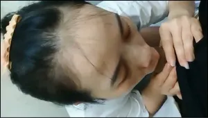 Người yêu quảng nam lén lút bú bú cho bạn trai trong phòng tắm