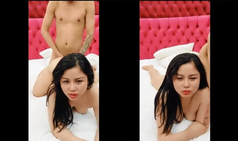 Hai bà xã ông xã live stream đụ - 1