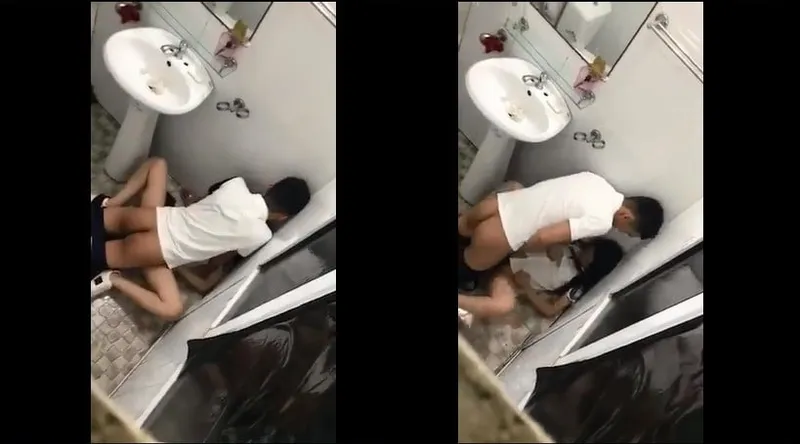 Bồ say xỉn và anh yêu trong phòng tắm nhà hàng